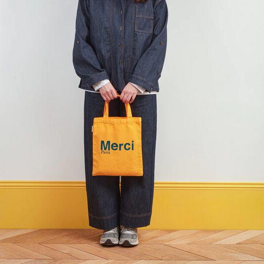 Merci Tote Bag en coton Mini